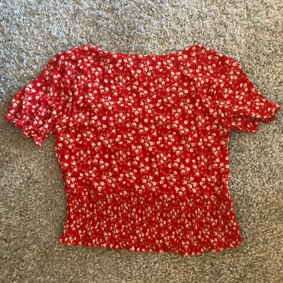 Abercrombie Floral Blouse - Picture 2 of 2